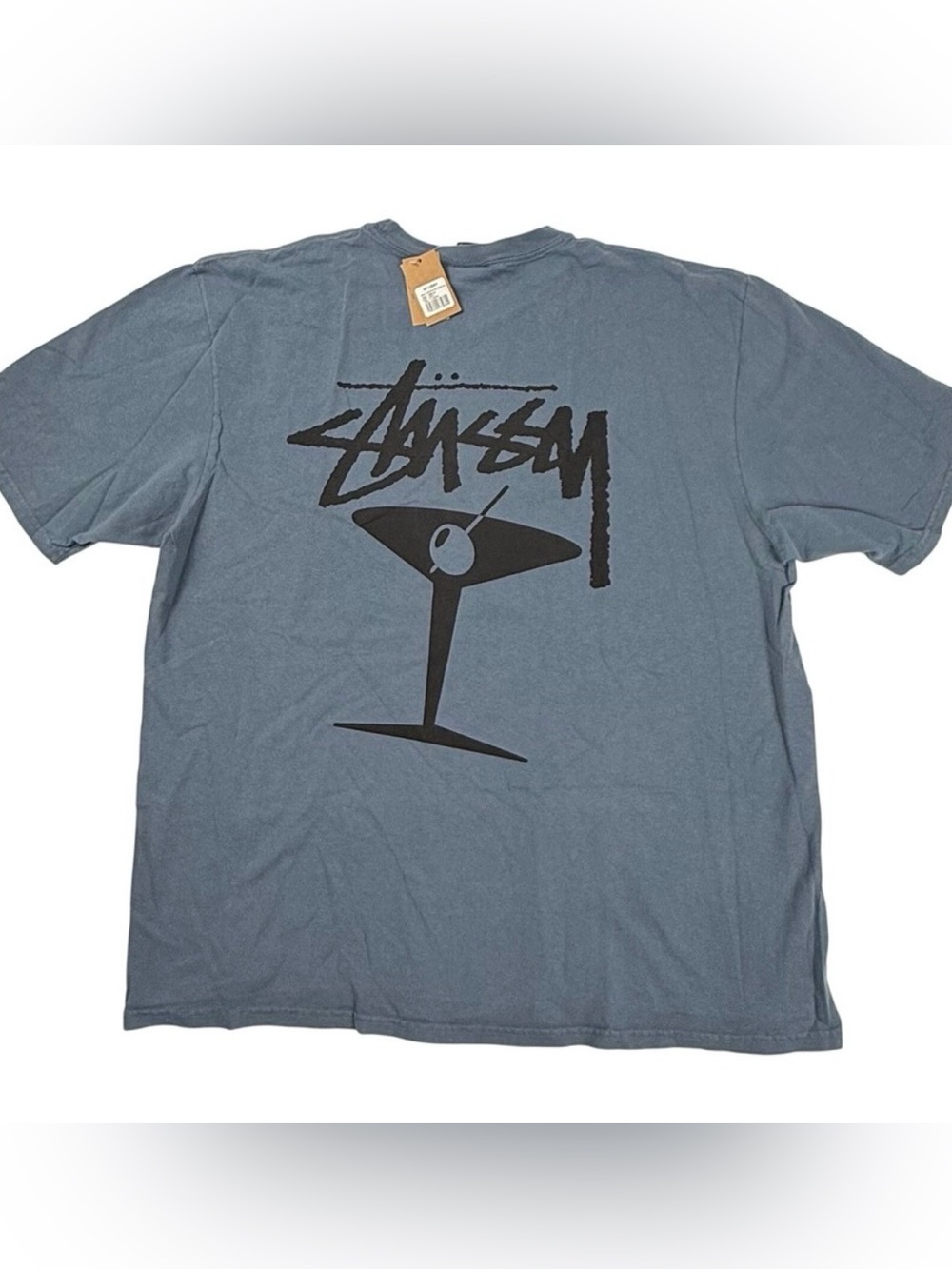 Men's Stussy Graphic T-Shirt - Martini Logo